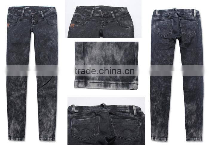 2017 GZY Guangzhou stock lot latest style new pattern mixed turkish jeans