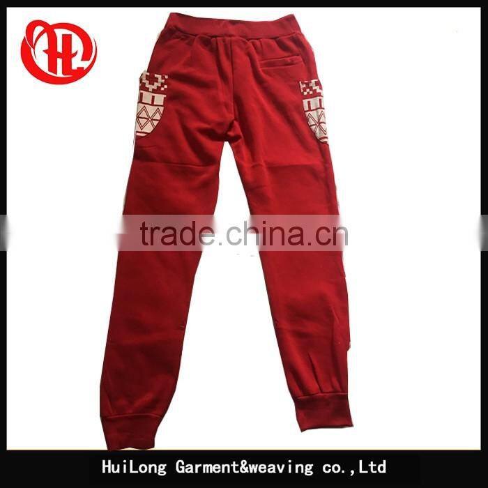 wholesale children trouser kids gym sports pants fleece long boys' trousers