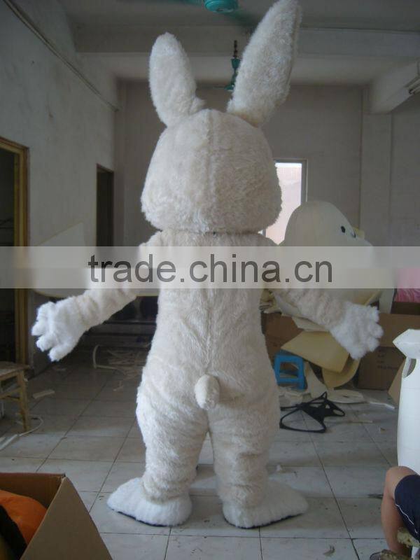 Easter Bunny White Rabbit Mascot Costume