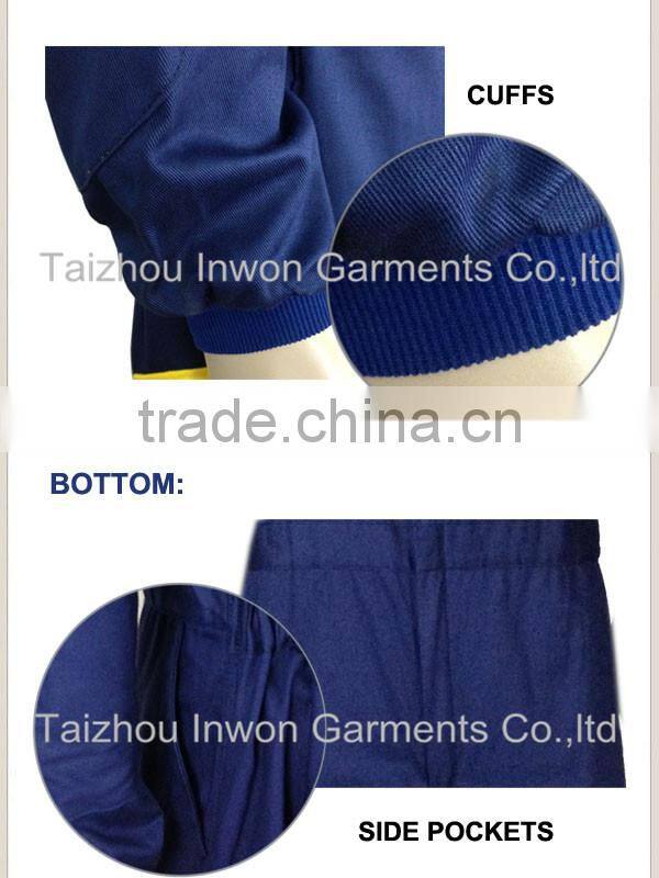 Wholesale cheap coverall oil and gas workwear with pockets