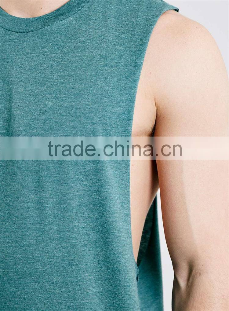 Mens dark green fit vest weighted vests for fitness