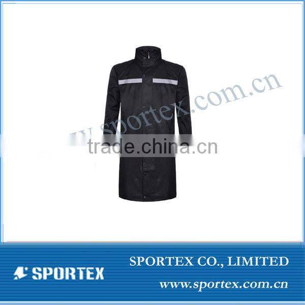 2015 Mens Women Rain wear, Hooded Knee Length Coats Jacket#YR-116