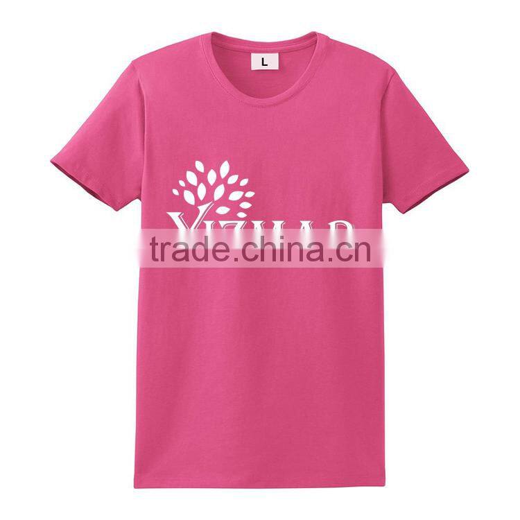 Men's custom printing promotional t shirt with wholesale price