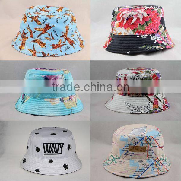 Wholesale Custom Beer Bucket Hat / Design Your Own Sublimation Bucket Hat/100% Cotton Bucket Hat