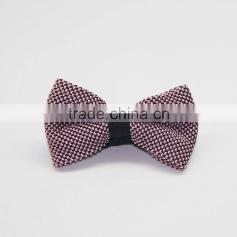 100% Polyester Knitted Bow Tie For Whole Sale