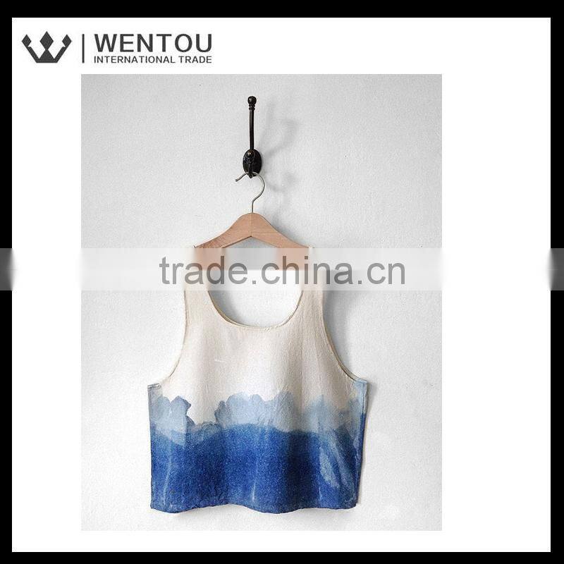 Wholesale Modern Natural dye Crop Top