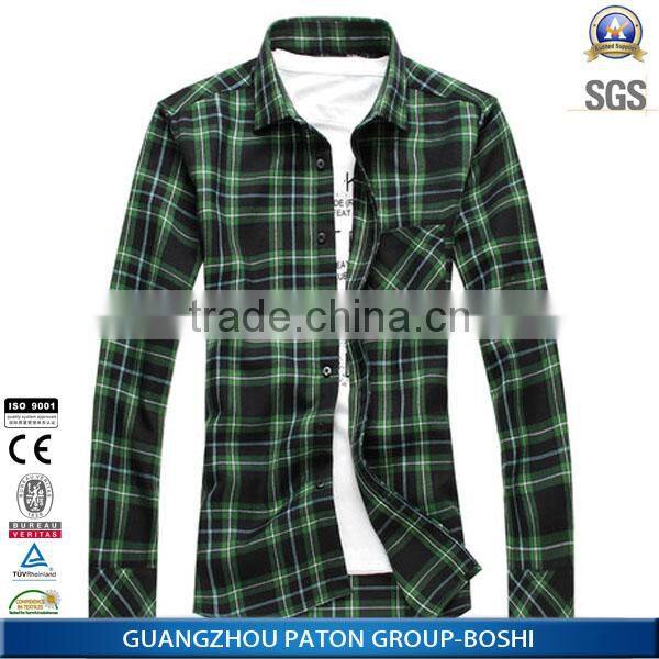 China Supplier Latest Slim Fit Long Sleeve Shirts For Men Pictures