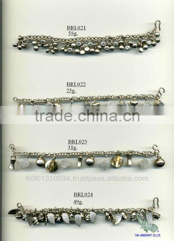 Thai Karen Silver Bracelet Jewelry 925 Sterling Silver