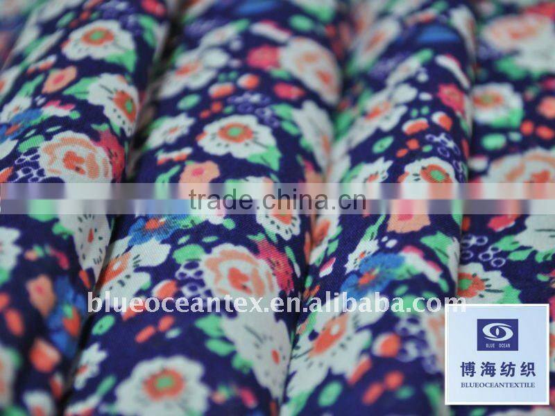 100% Cotton Cambric Fabric Printed Cotton Voile 60x60/90x88 70GSM 2OZ Bohemia Style,Factory In Huzhou