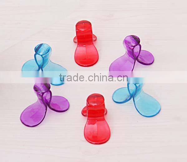 Plastic promotional Butterfly Bag seal clips