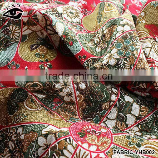 Cotton fabric linen fabric forshirts small fan furniture fabric handmade