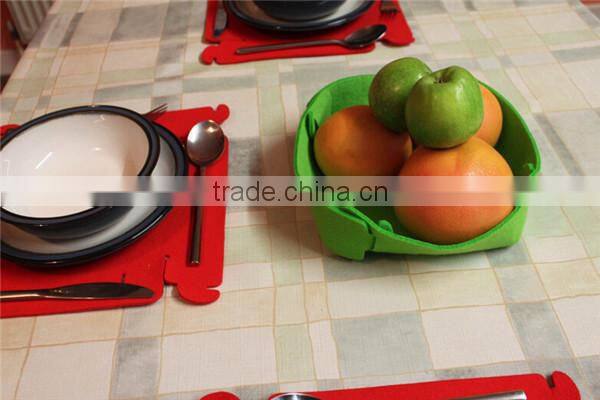 Smart Multi-Function Felt Bowl Basket Placemats Coasters