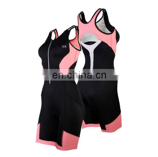 2017 Custom Design Women Printed Cycling jersey/ Triathlon Suit