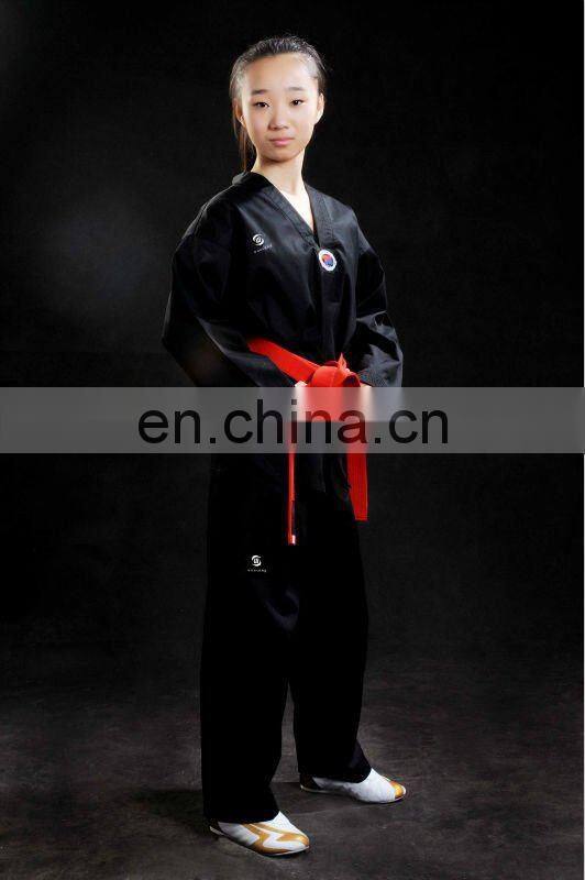 Taekwondo sporting goods taekwondo dobok siyah