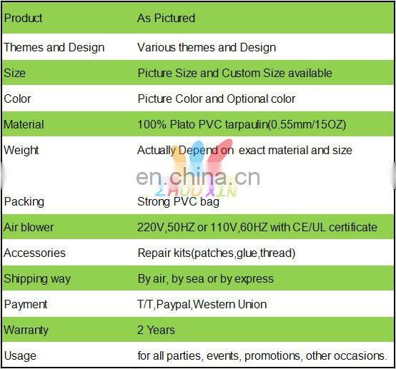 Crazy Fun Newly Design Inflatable bouncer castle Trampoline inflatable