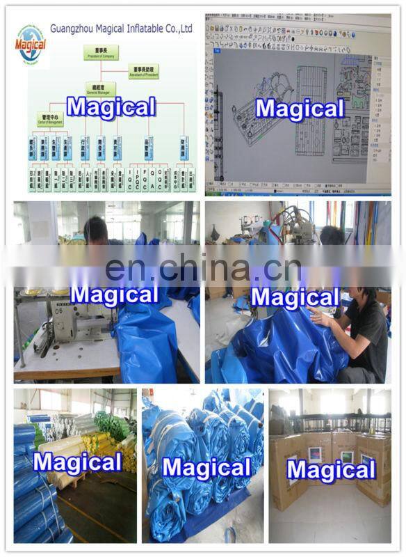 Inflatable serving bar with LED light