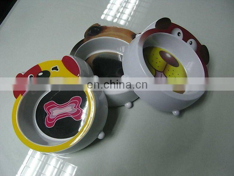 Melamine Cat Face Pet Bowl