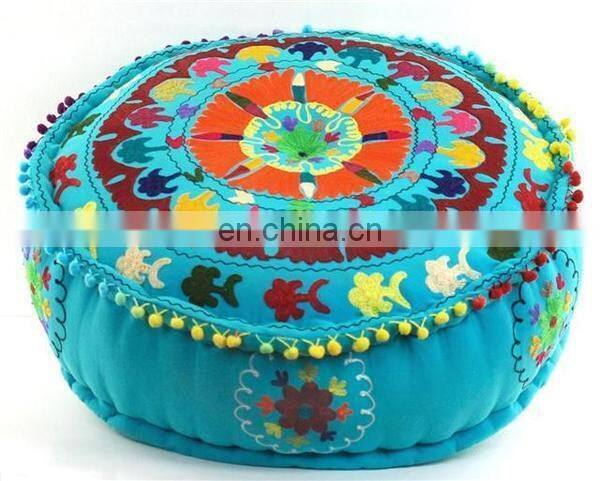 Indian Handmade Fabric Ottoman & Pouf Stool from India