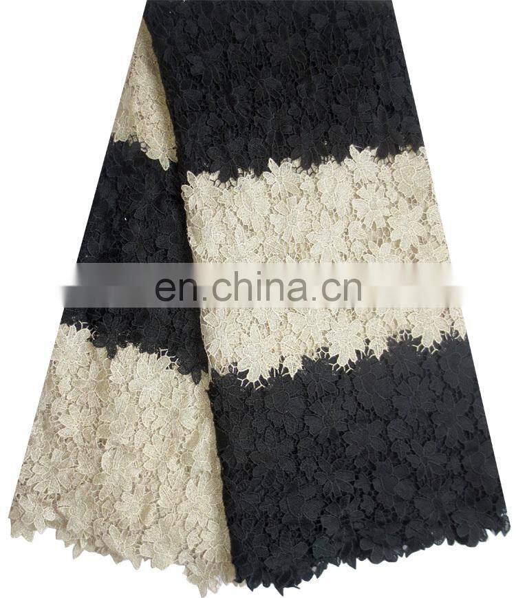 Wholesale guipure lace for weddingChemical lace for dressAfrican fashion flower design lace