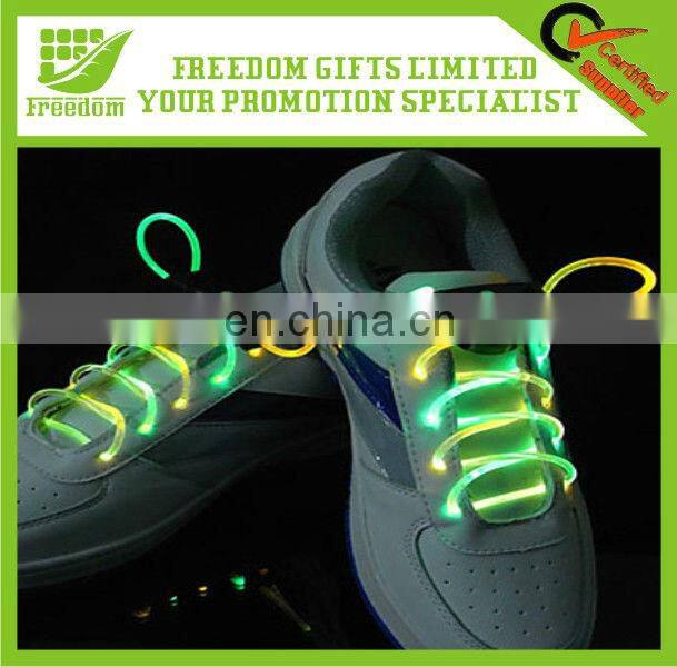 Promotional Customized Colorful LED Shoelace
