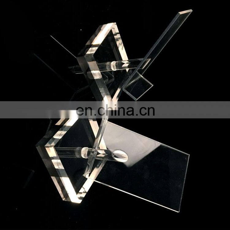 Dongguan manufaction acrylic plastic pelxiglass Vehicle traveling data recorder counter exhibition aircraft mobile phones