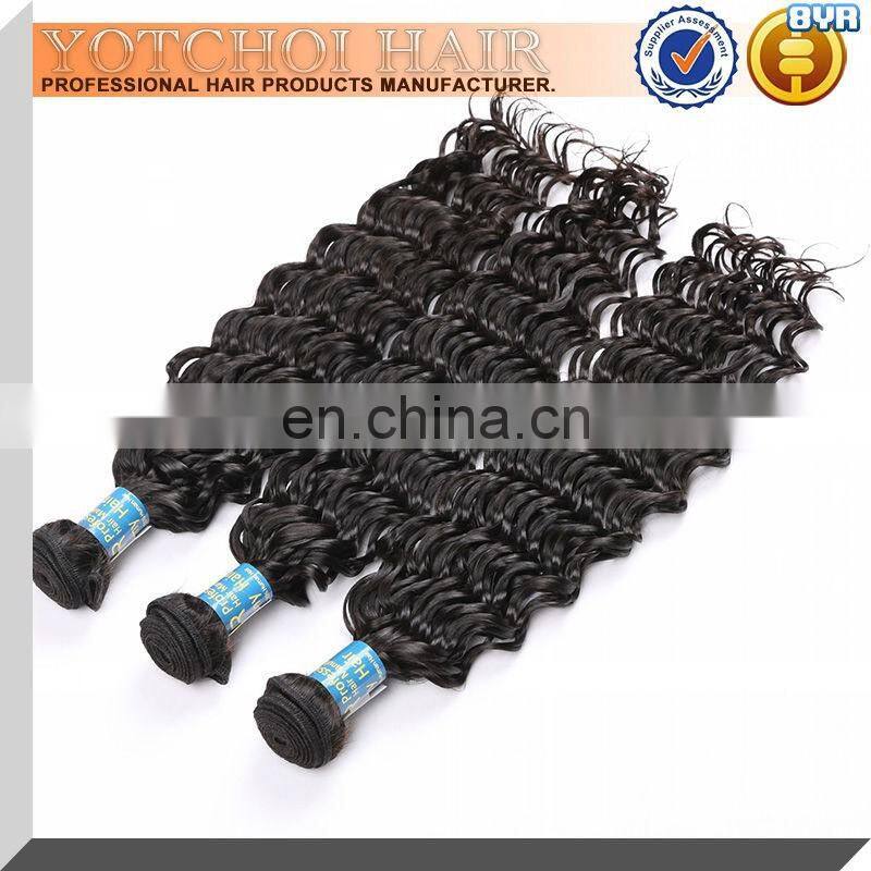 Wholesale 7A Raw Original Virgin Brazilian Hair Weave 100% Brazilian Deep Curly Hair