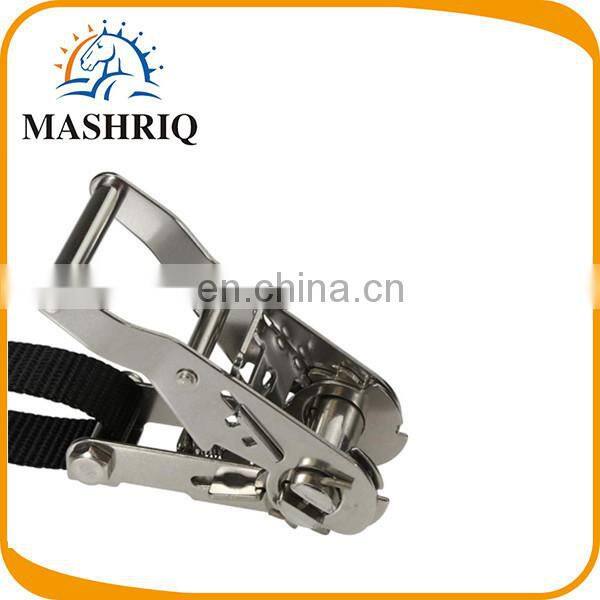 ratchet strap with stainless steel buckle
