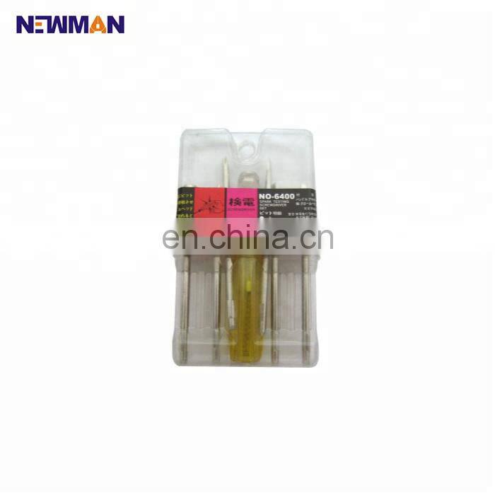 Electrical test pen screwdriver,electric voltage screwdriver tester