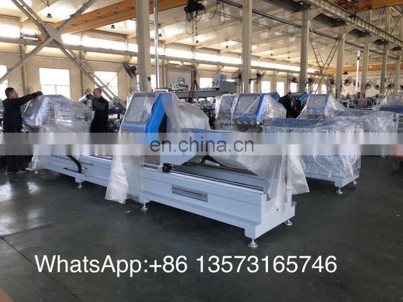 Double Head Precision Cutting Saw for Aluminum and PVC Profile Digital Display LJZ2X-500x4200