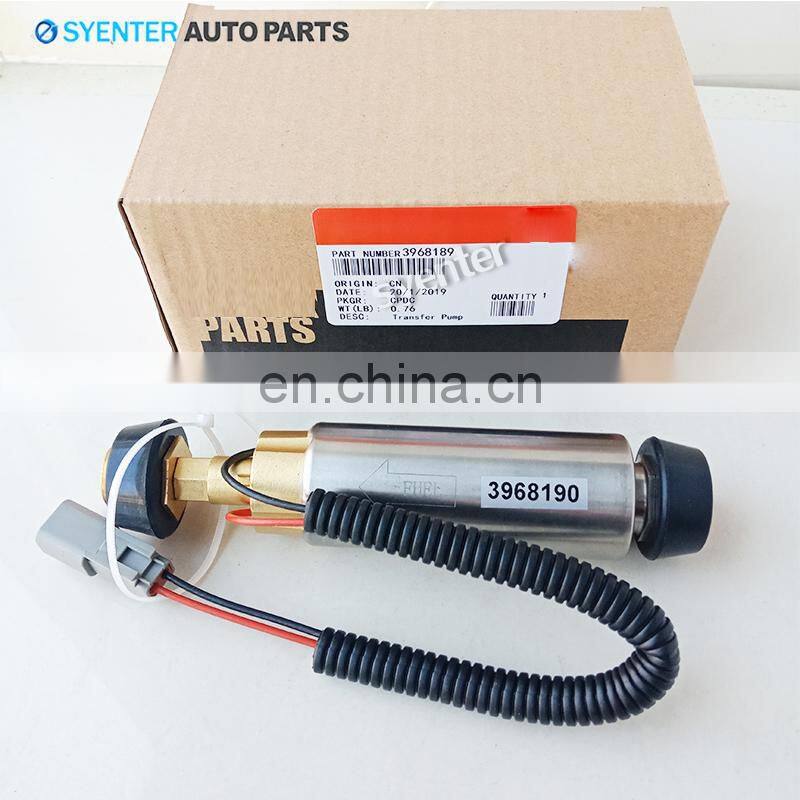QSL9 QSL9.3 diesel engine 12V Electric fuel transfer Pump 5260632 3955116 3968188