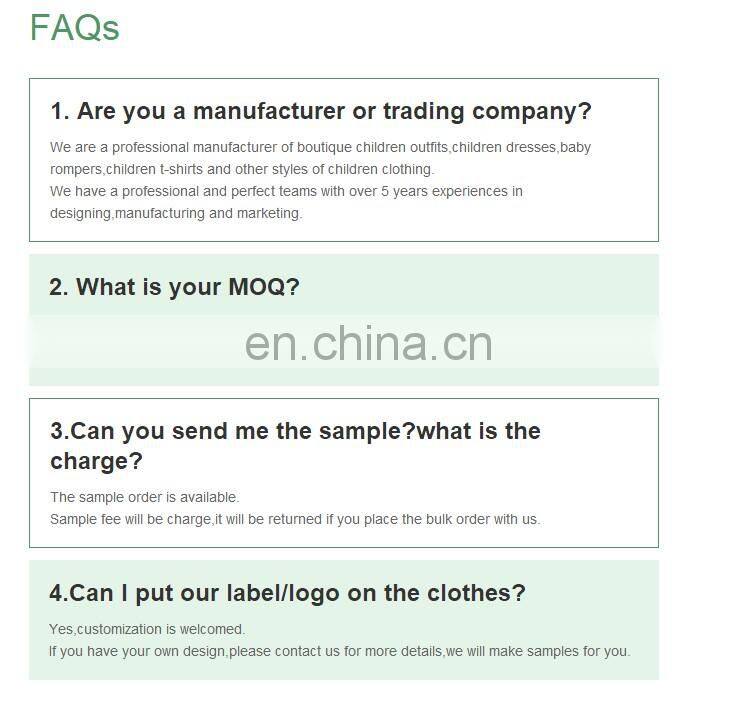 Cute Design Summer Soft Cotton Set Casual Baby Girls 2Pcs Outfits