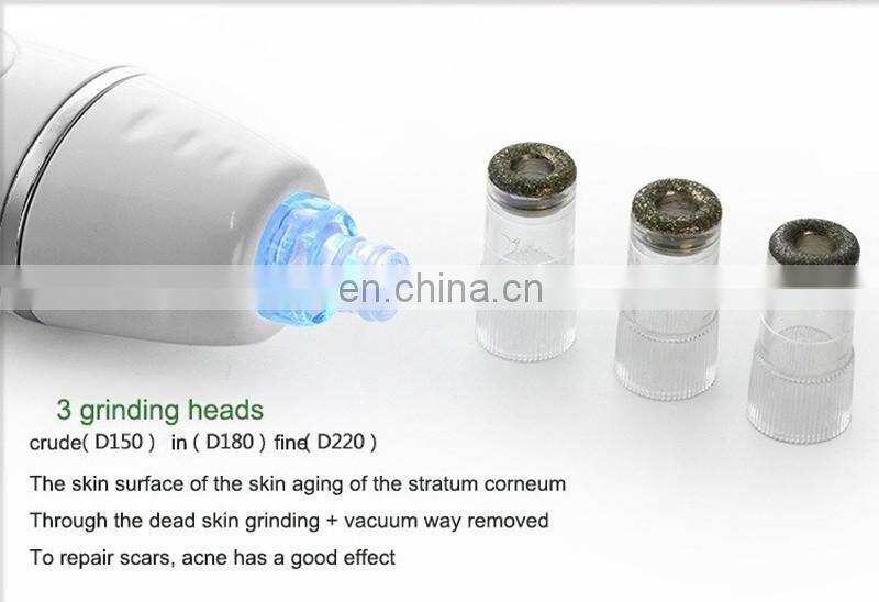 Portable plug-in type Easy Operation strong suction pore cleansing black head vacuum beauty machine