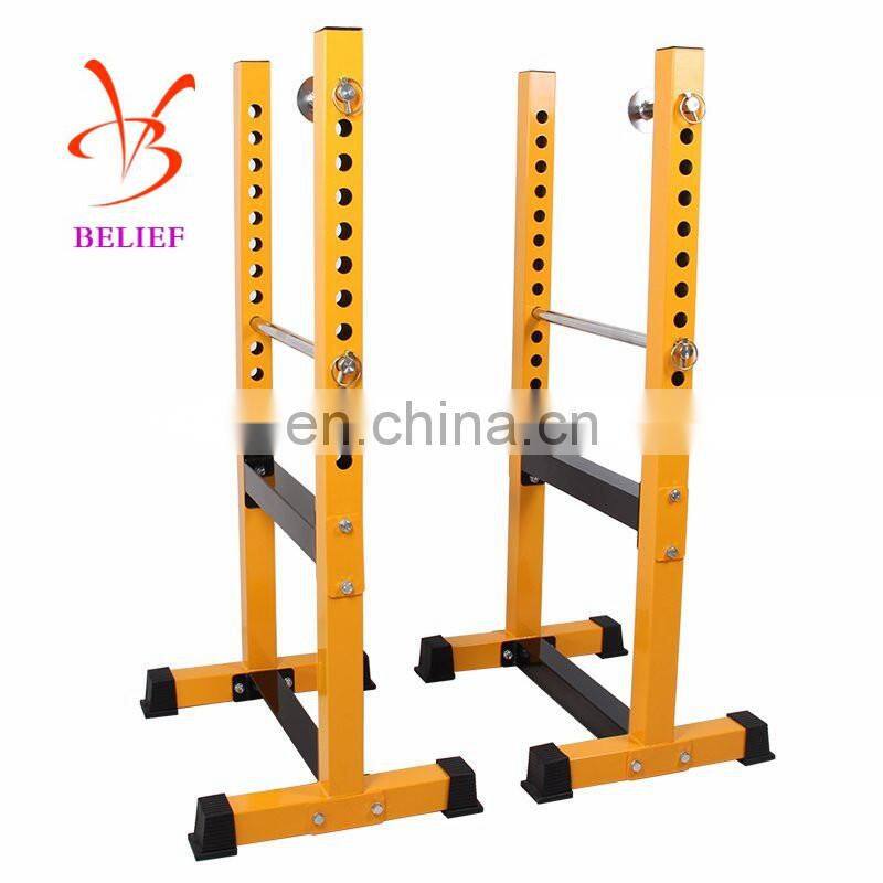Adjustable Semi-frame Squat Rack for Home Gym Equipment