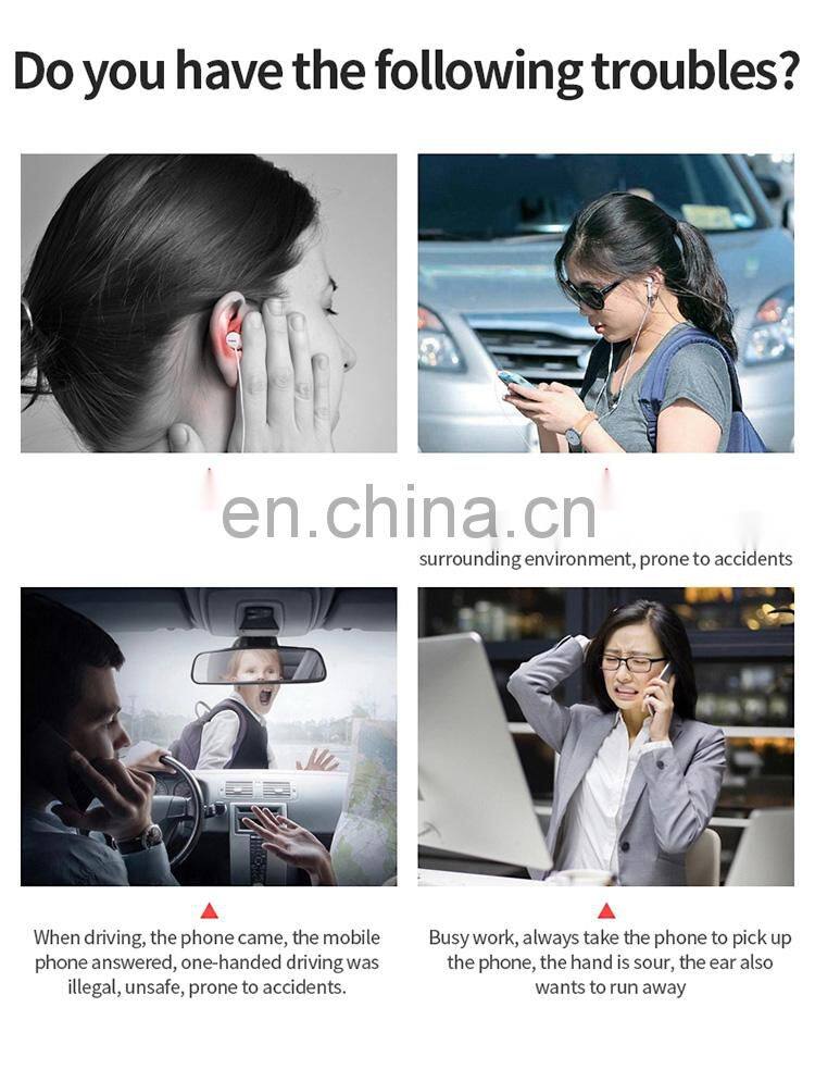 Golden Sky Wireless Sports Bluetooth Earphone Bone Conduction Speakers Running Headphone Motorcycle Headset Factory Wholesale