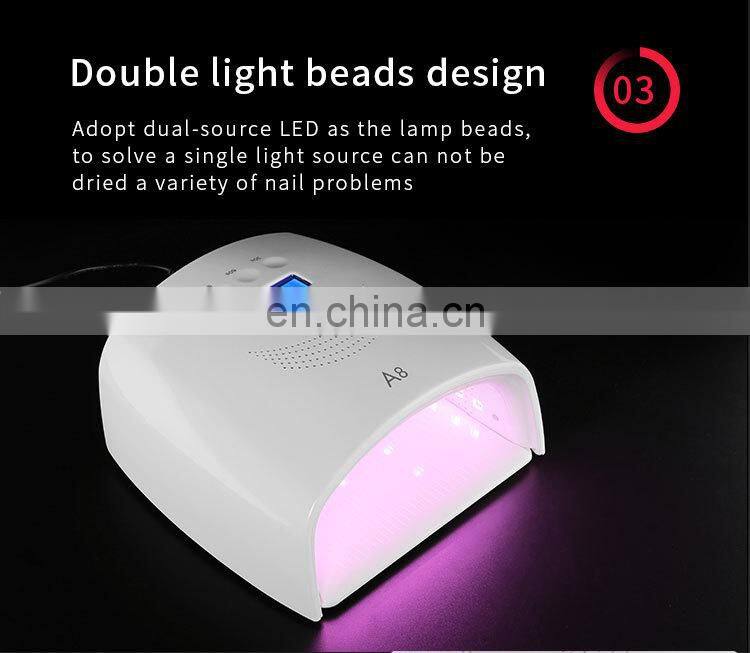 Asianail Red Light 2018 professional UV LED nail lamps