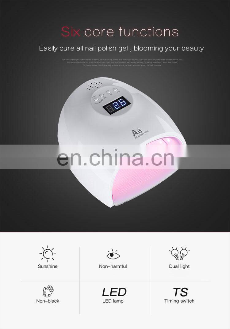 LED 48w phototherapy Professional Smart Curing UV gel timing sensor Machine