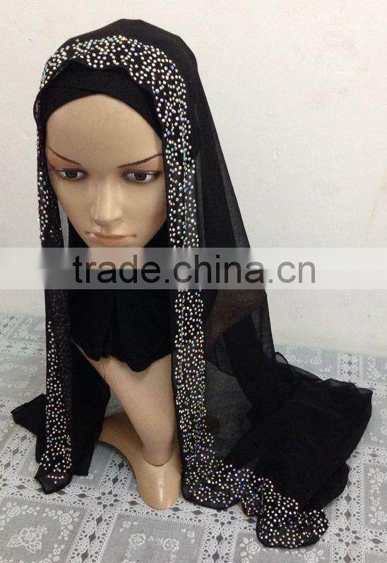 S115 latest design long muslim scarf