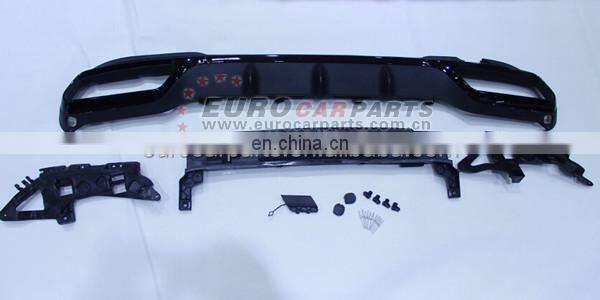 W212 E300 diffuser with end pipes fit for E-CLASS W212 E300 2014-2016 year E63 diffuser PP