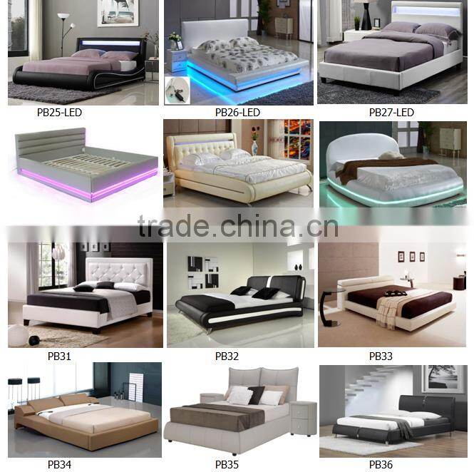 romatic european rural style divan bed design