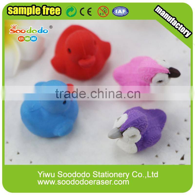 Dazzling Toys Iwako Japanese duck shaped erasers