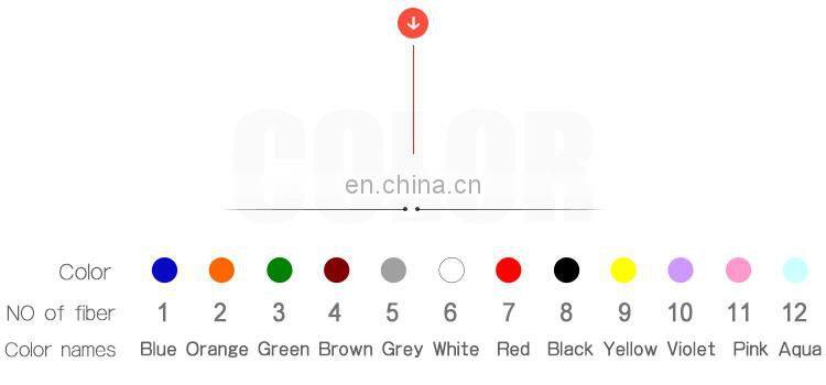 SC/UPC SC/APC 12 cores fiber optic pigtail fiber optical equipment
