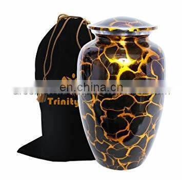 designer urns with fancy bag