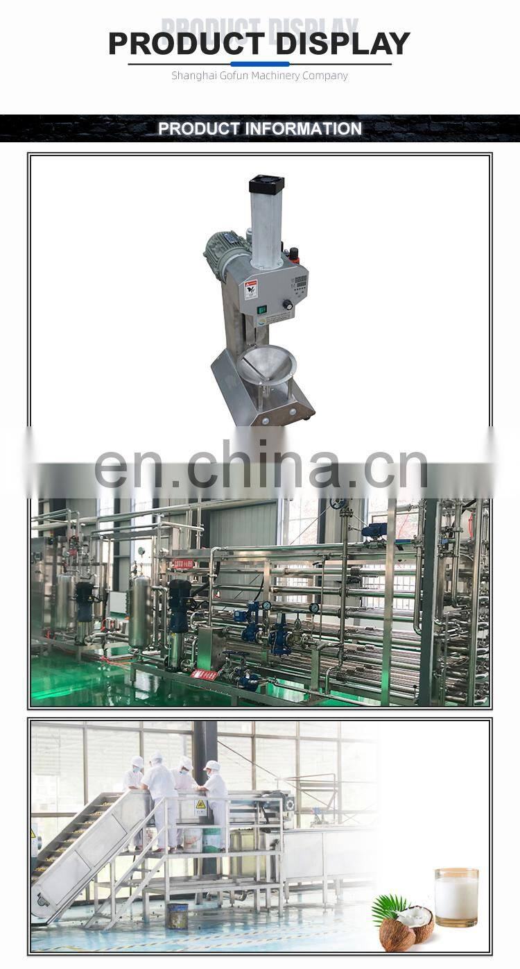 Stainless steel coconut peeling processing machine price