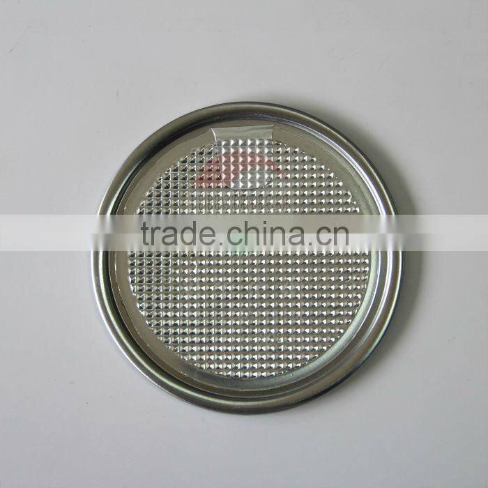 Aluminum Foil Seal Lids Easy Open End