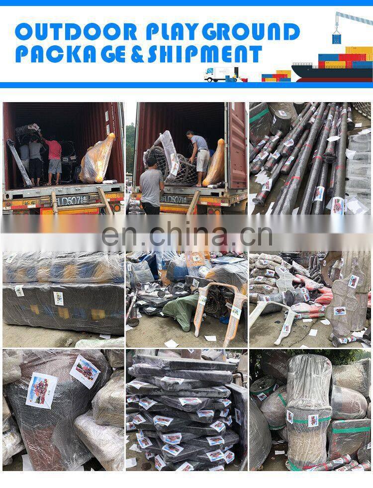 Kindergarten daycare kids game children climbing slide outdoor playground equipment