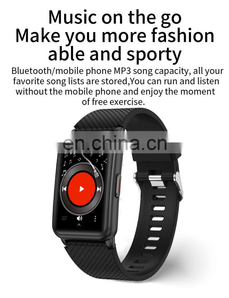 H96Blood Oxygen Pressure Multi Sports Mode Heart Rate Music Player Control Sleep Monitor Smart Watches For Sale