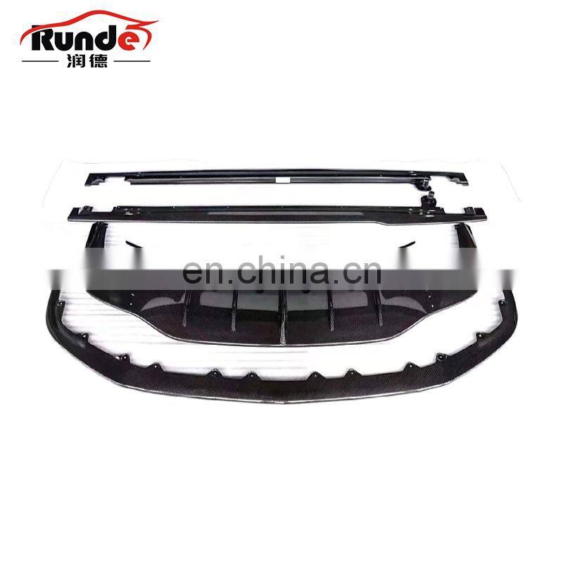 Runde Car Modification 2020 Limited Edition Newest Design Carbon Fiber Small Body Kit For Bentley Continental GT