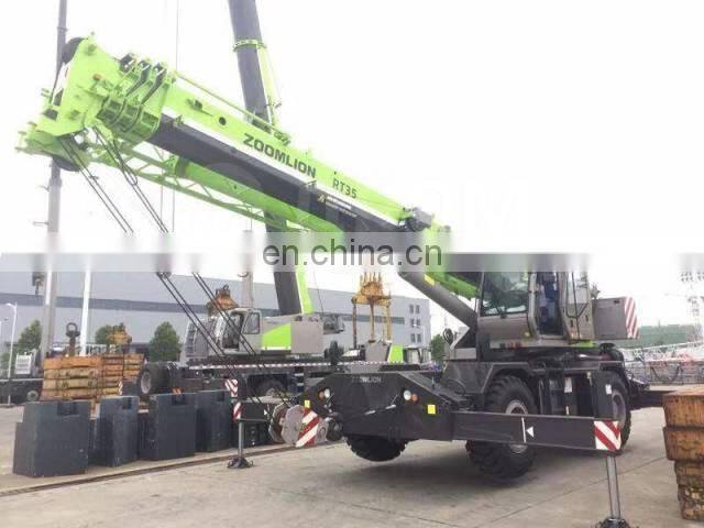 Mobile 85 Ton Zoomlion Rough Terrain Crane Zrt850