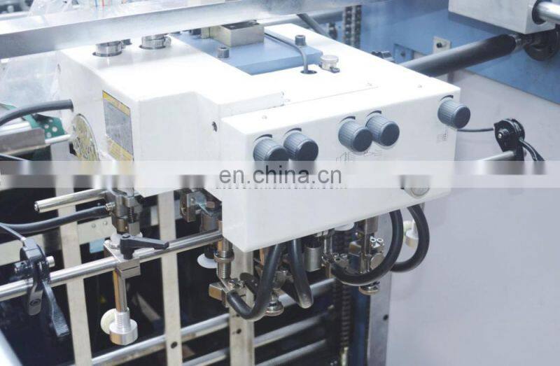 SAFM800 High Speed Fully Electromagnetic Heat Glueless Automatic Laminating Machine, Hot Thermal gluless Double Face Laminator
