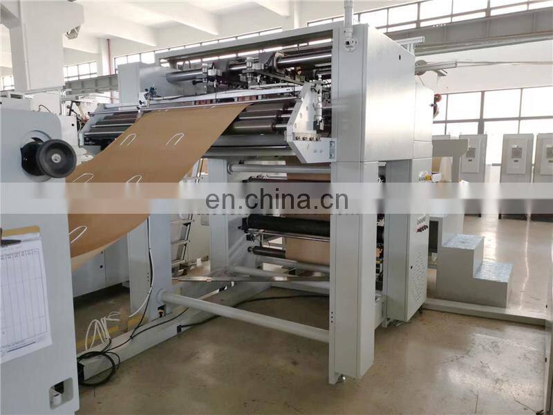 HD330T Fully Automatic Square Bottom Shopping Kraft Paper Bag Making Machine With Twisted Handle Inline price